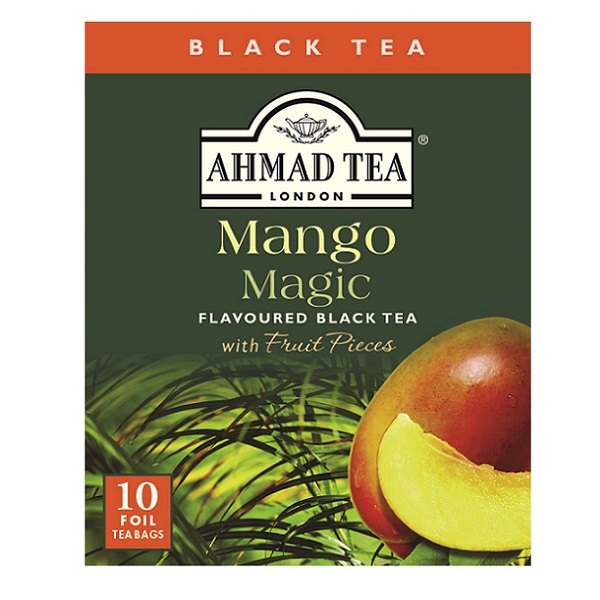 Ahmad Tea Schwarzer Tee Mango Magic 10x2g AluBeutel Ahmad Tea